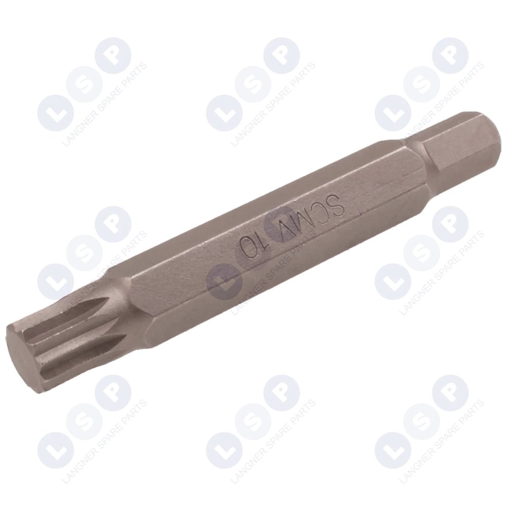 SPLINE bit M10 x 8mm, dĺžka 75mm HONITON